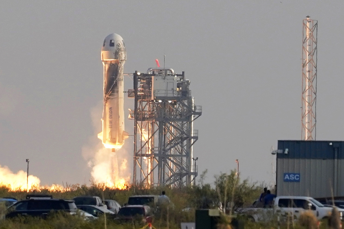 Bezos launch