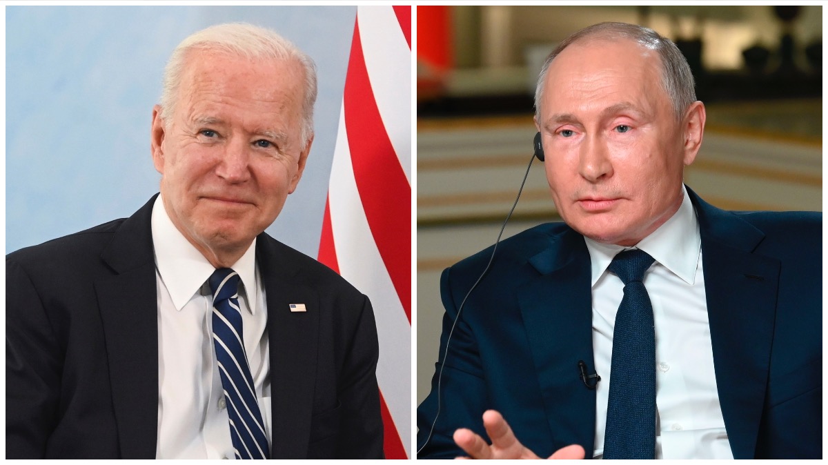 Biden-Putin montage