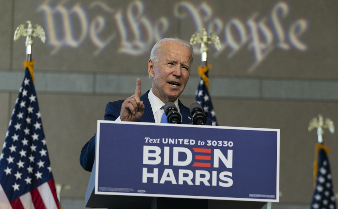 Biden at Constitution Center