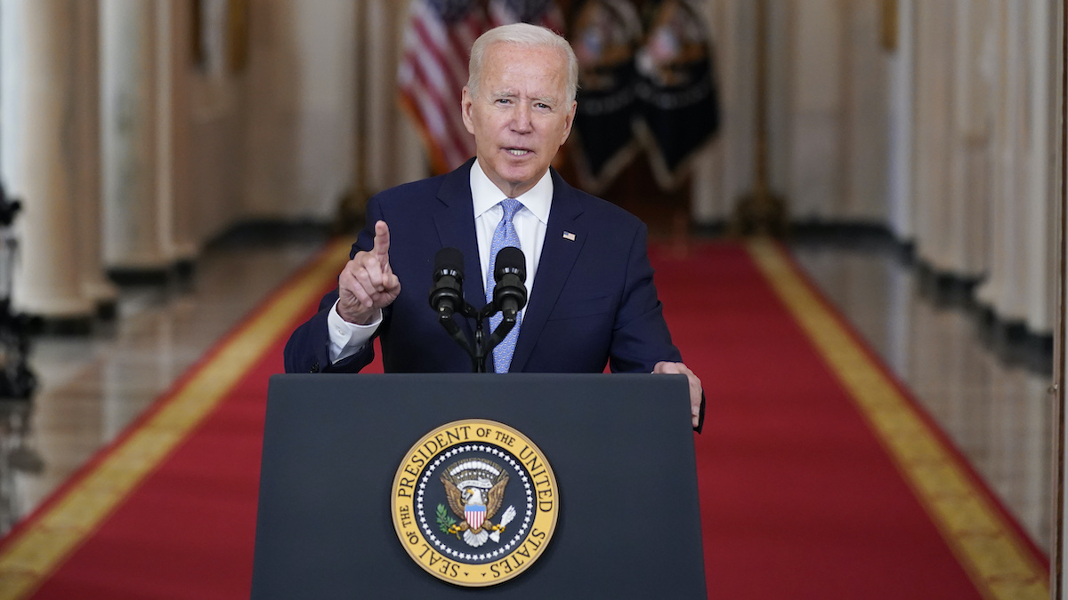 Biden Afghanistan speech