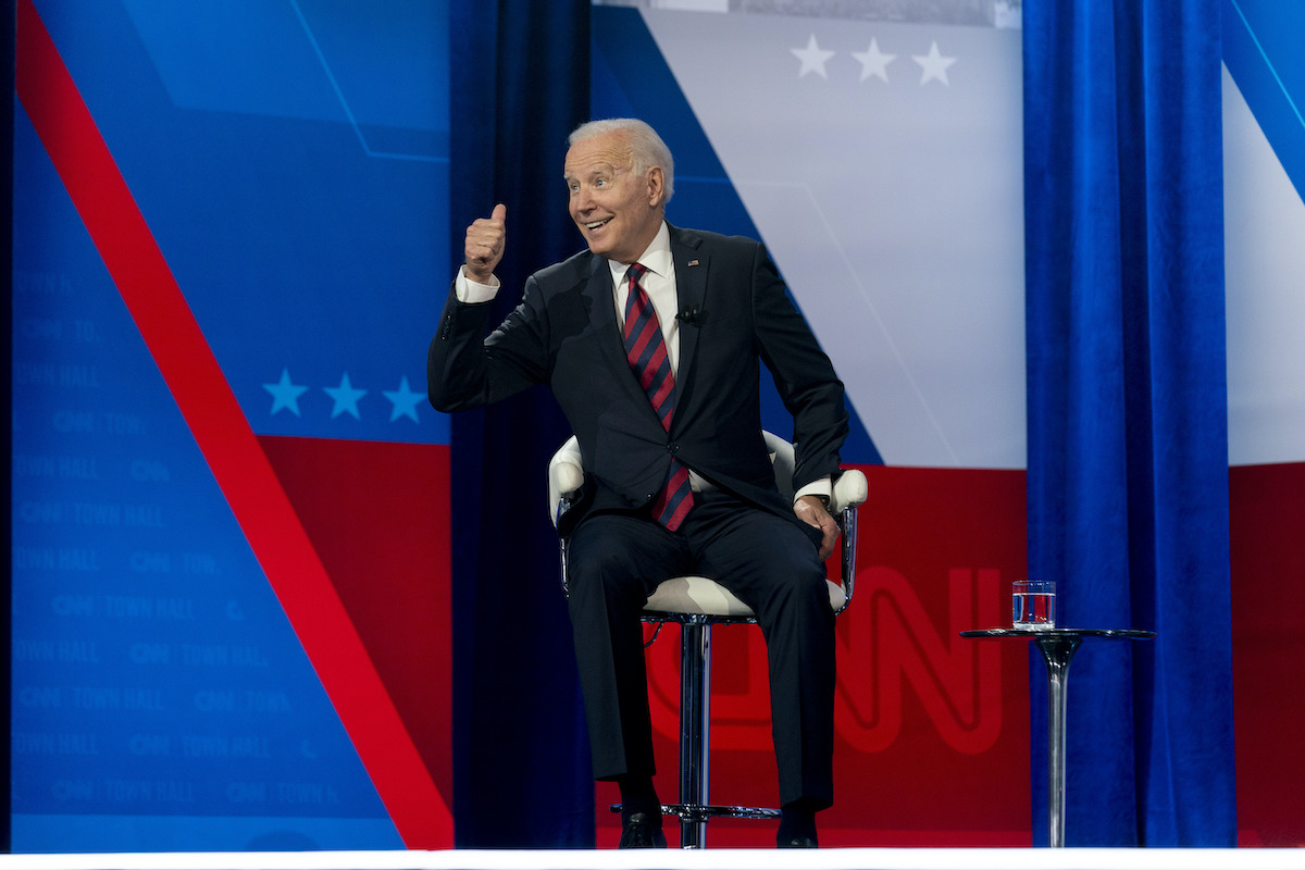 Biden CNN town hall Cincinnati 7-21-21