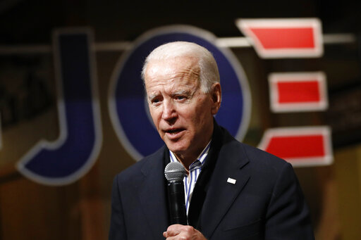 Biden in Independence Iowa Jan 2020