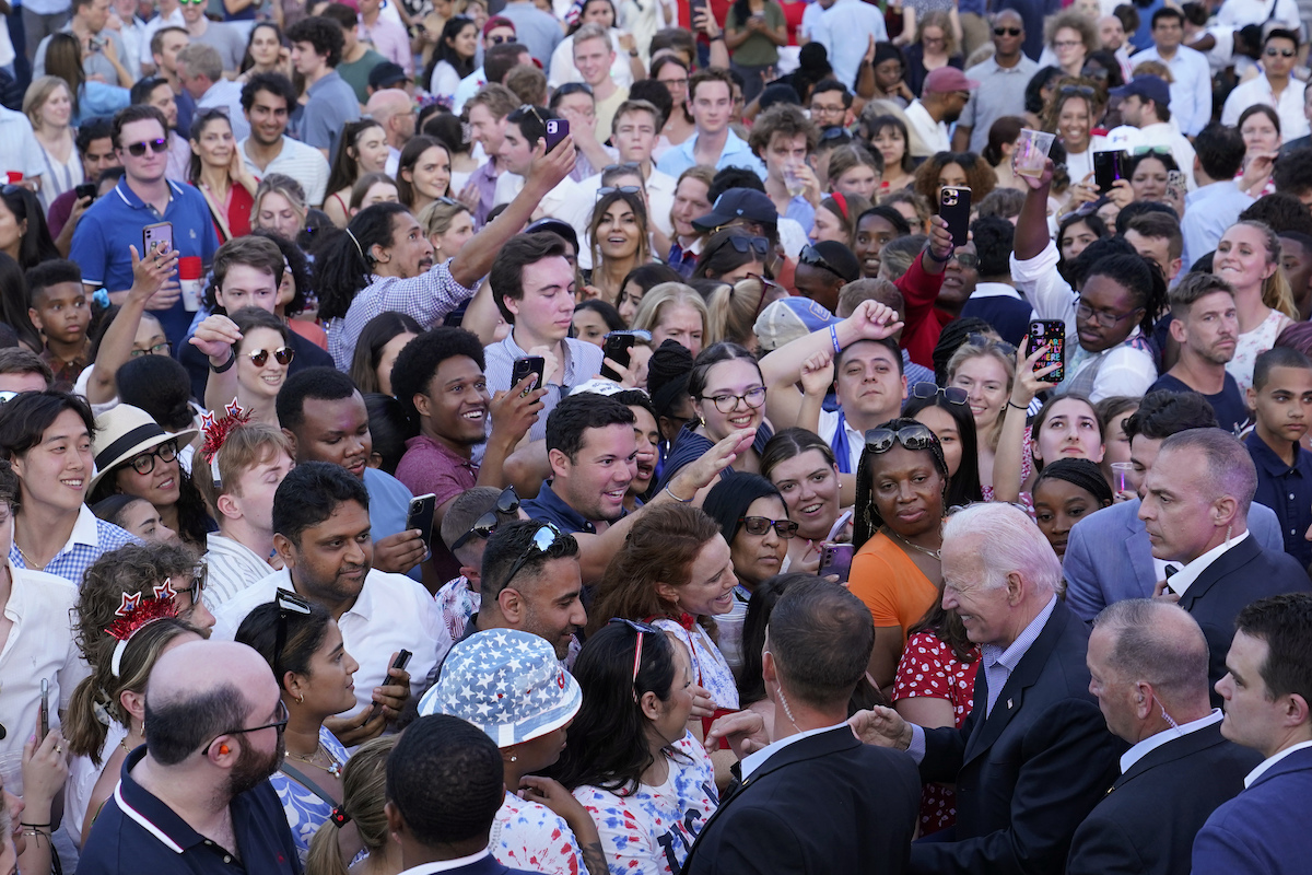 Biden White House July 4, 2023 event