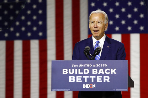 Biden in Wilmington, Del.