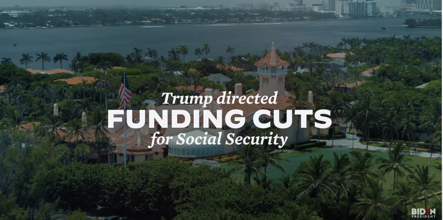 Biden Florida Social Security ad screengrab Aug 2020
