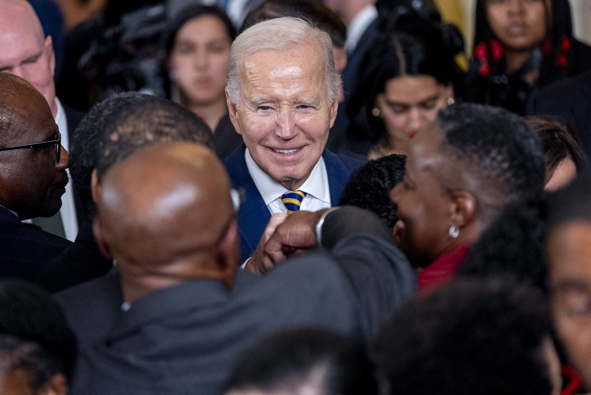 Biden at Black History Month reception
