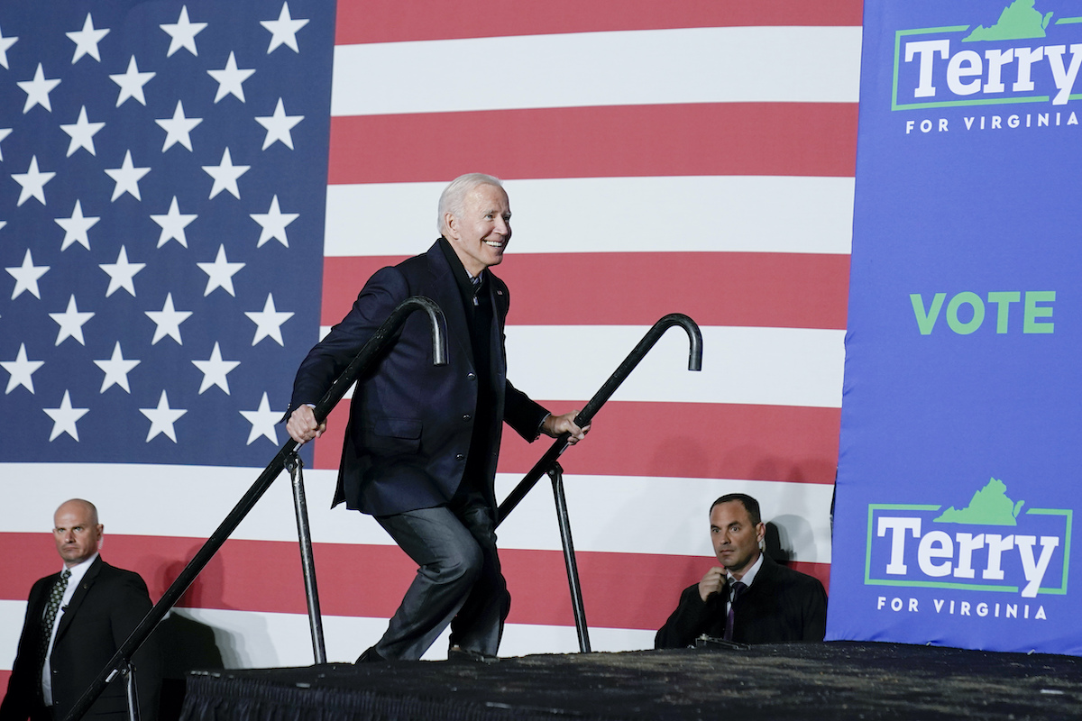 Biden speaks at McAuliffe rally in Virginia 10-26-21