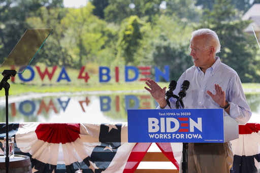 Joe Biden in Prole Iowa Aug. 20 2019