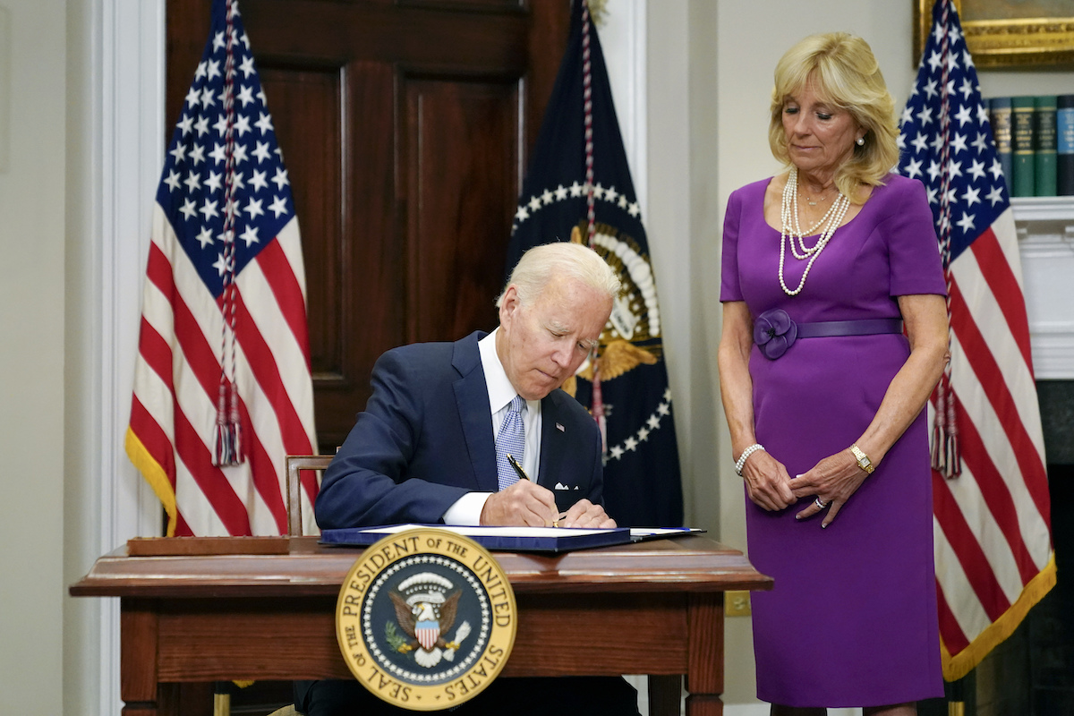 Biden signs gun bill