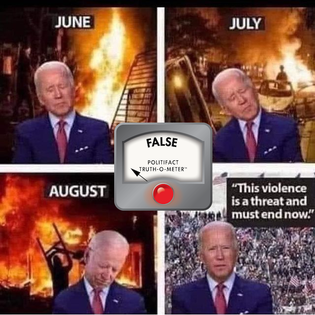Biden silent meme False 01162021