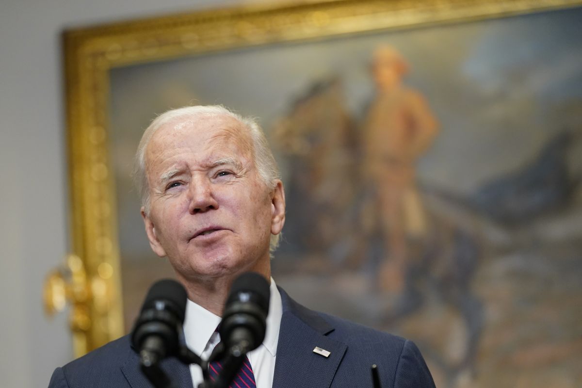 Biden speaking on inflation