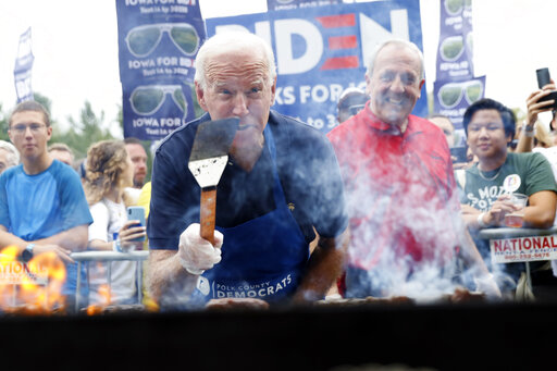 Biden at Iowa steak fry 2019