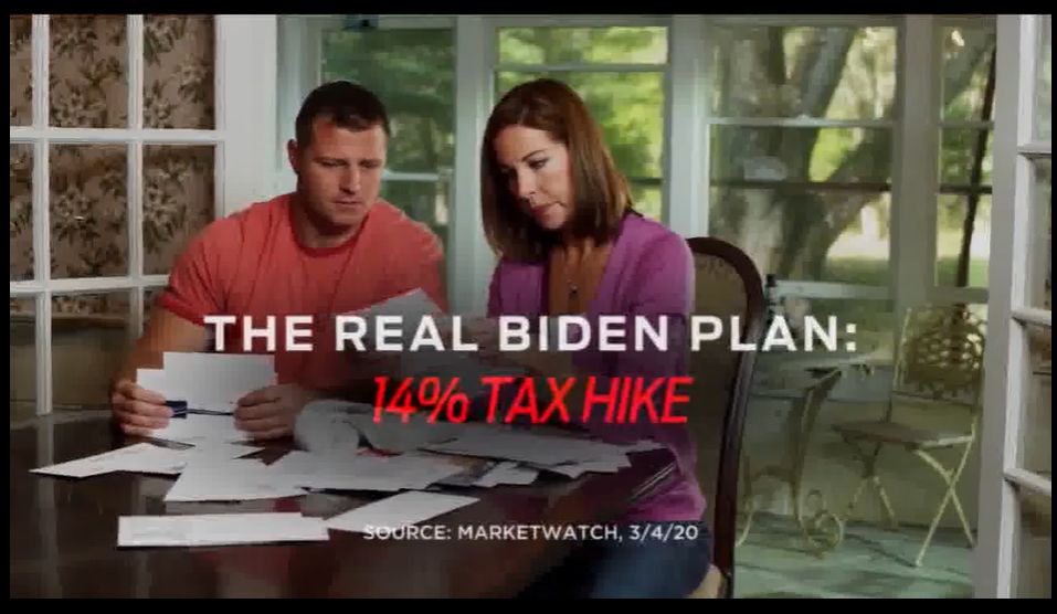 Biden tax ad screenshot