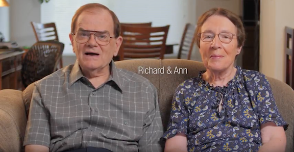 'Ann and Richard' Bishop ad screenshot