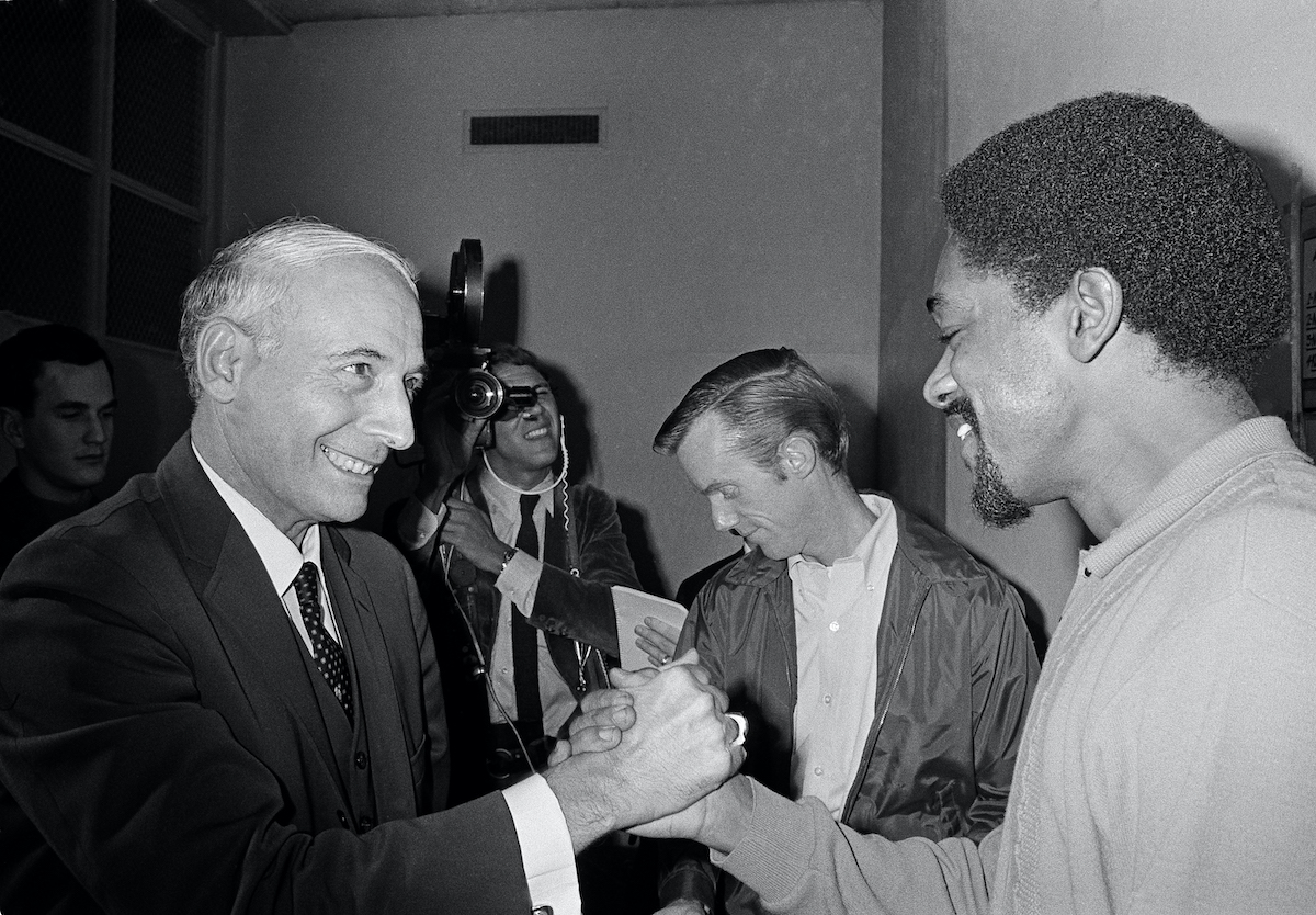 Charles Garry and Bobby Seale