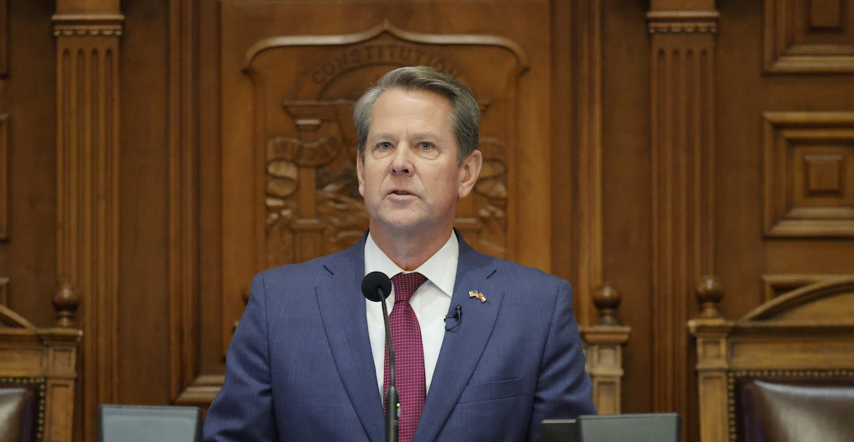 Georgia governor Brian Kemp state of state, 1-25-2023