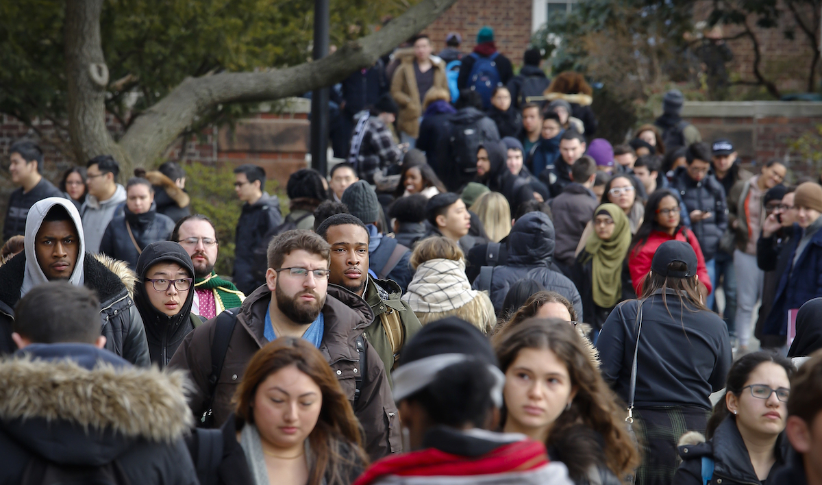 Brooklyn College students
