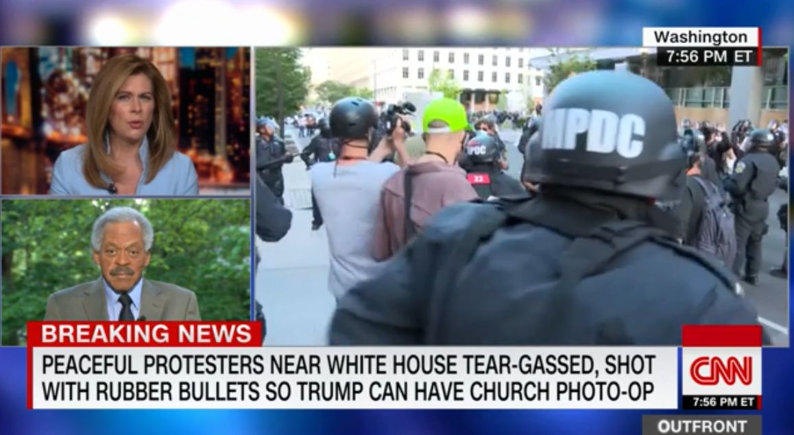 Erin Burnett and Bernie Shaw