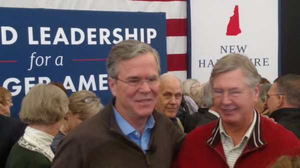 Bush in NH
