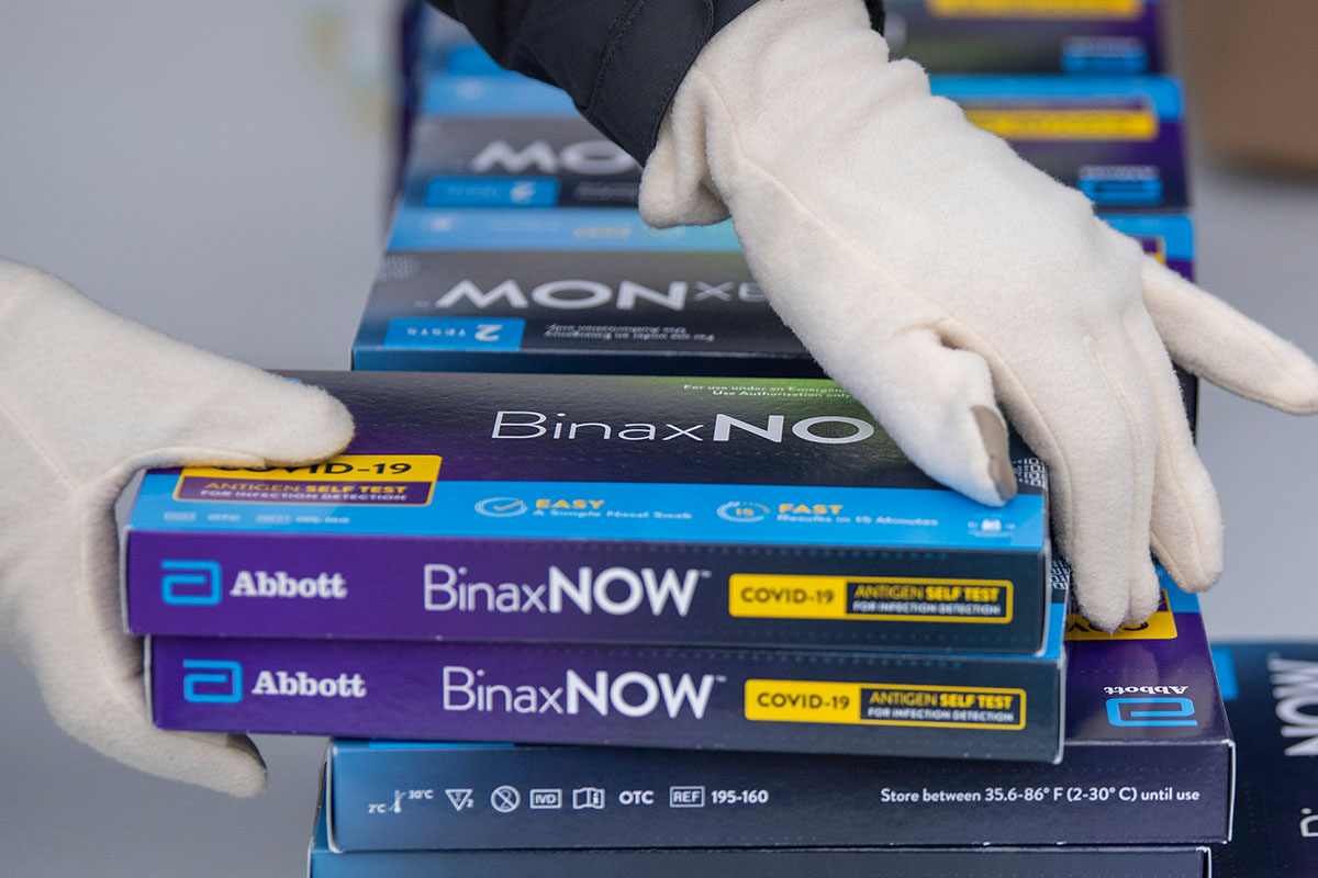 COVID-19 test kits end of freebies 2-13-2023