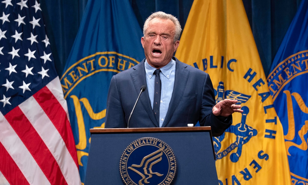 RFK Jr. at April 16, 2025 news conference about autism rates