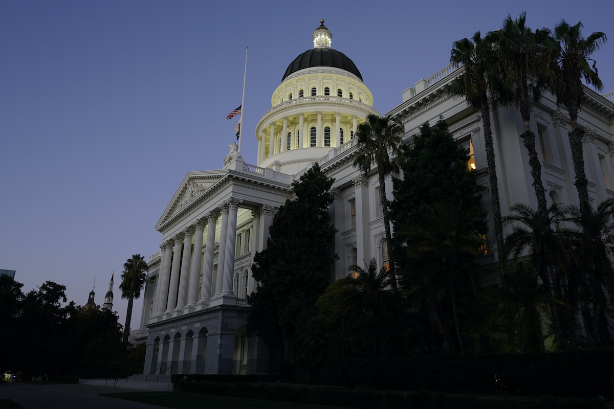 California State Capitol on Sept. 10 2021