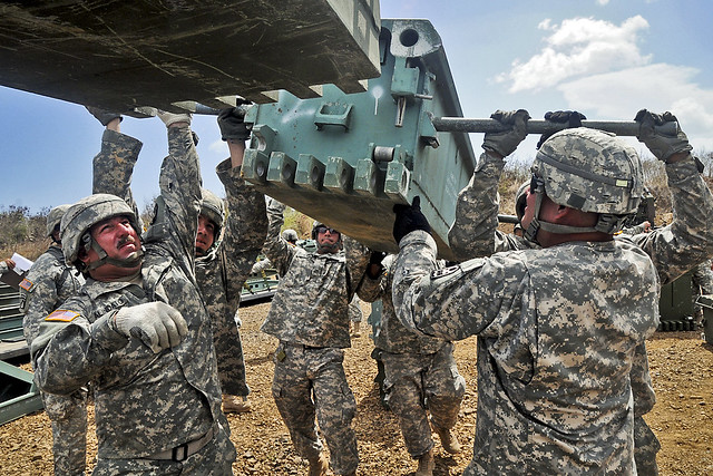 Camp Santiago training