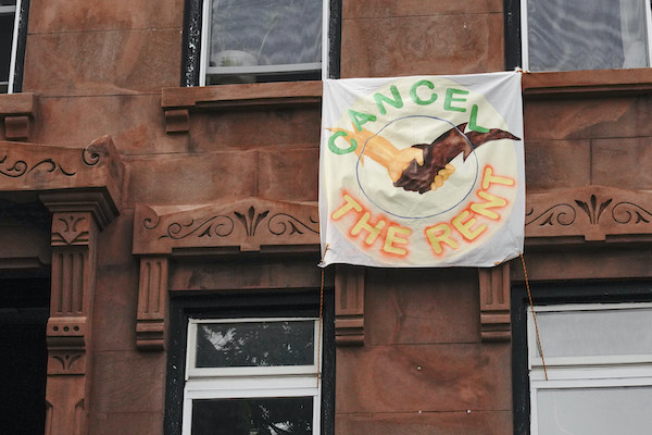 Cancel the rent sign