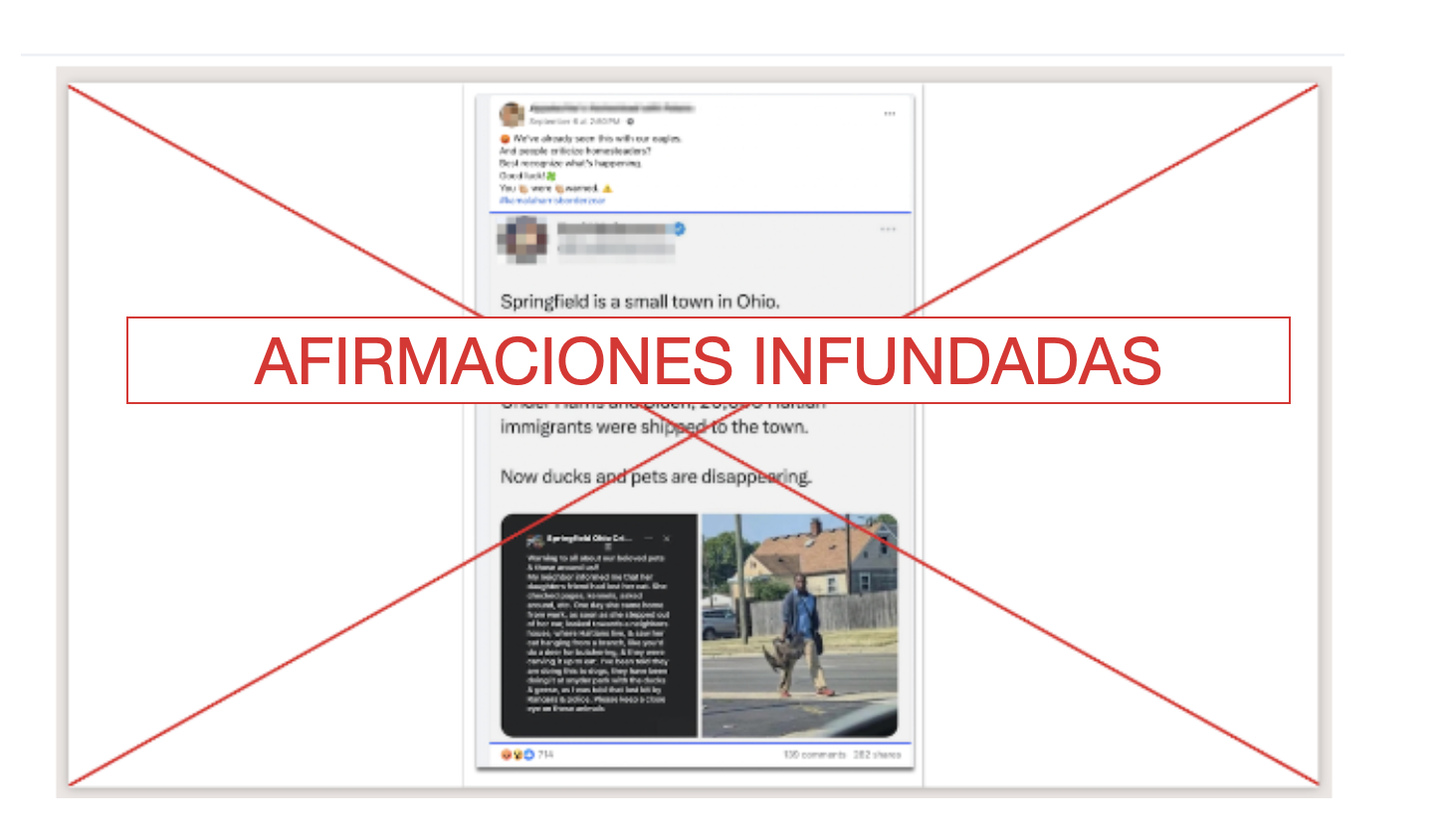 Captura de pantalla publicacion FB En Espanol Haiti, 9-17-2024