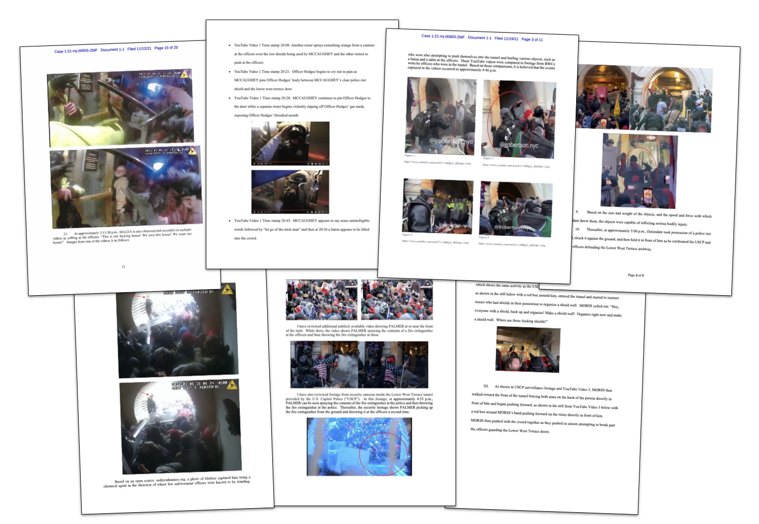 Charging documents illustration for Dinesh D'Souza Jan. 6 fact-check