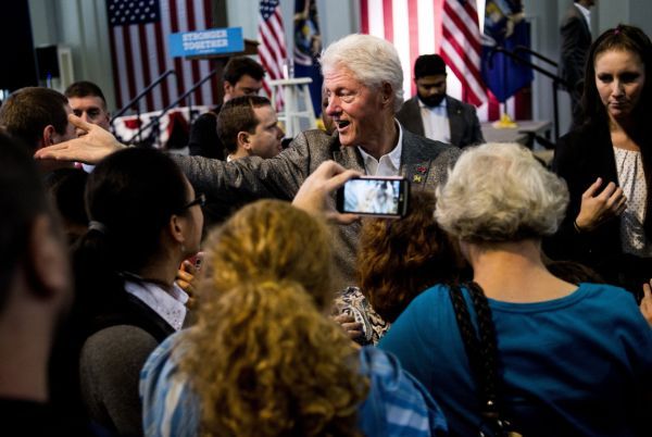 Bill Clinton in Flint