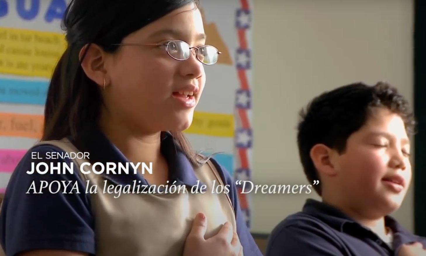 John Cornyn DREAMER ad