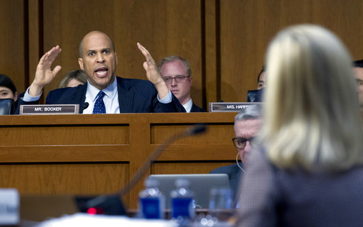 Cory Booker Senate Judiciary Committee hearing Jan 16, 2018