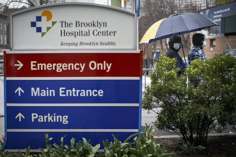 covid test Brooklyn hospital