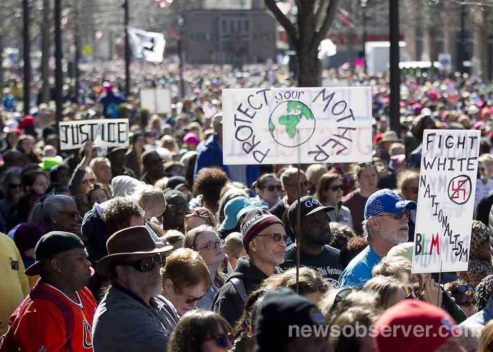 HKonJ march photo--Raleigh