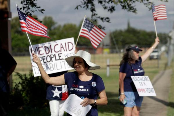 Cruz health care protest