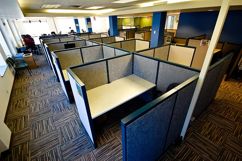 Office cubicle
