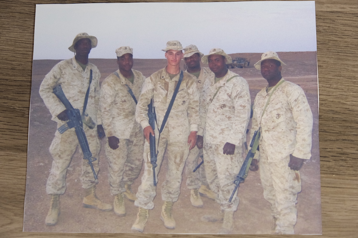 Josh Mandel Marine Corps photo from campaign