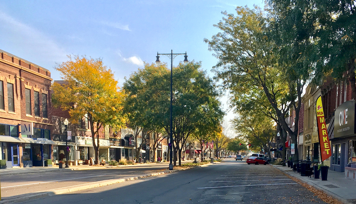 Downtown Norfolk, Neb.