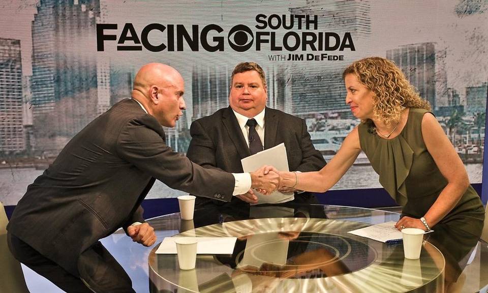 Debbie Wasserman Schultz vs Tim Canova debate
