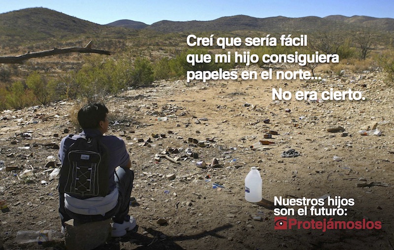 CBP dangers crossing campaign poster 2014