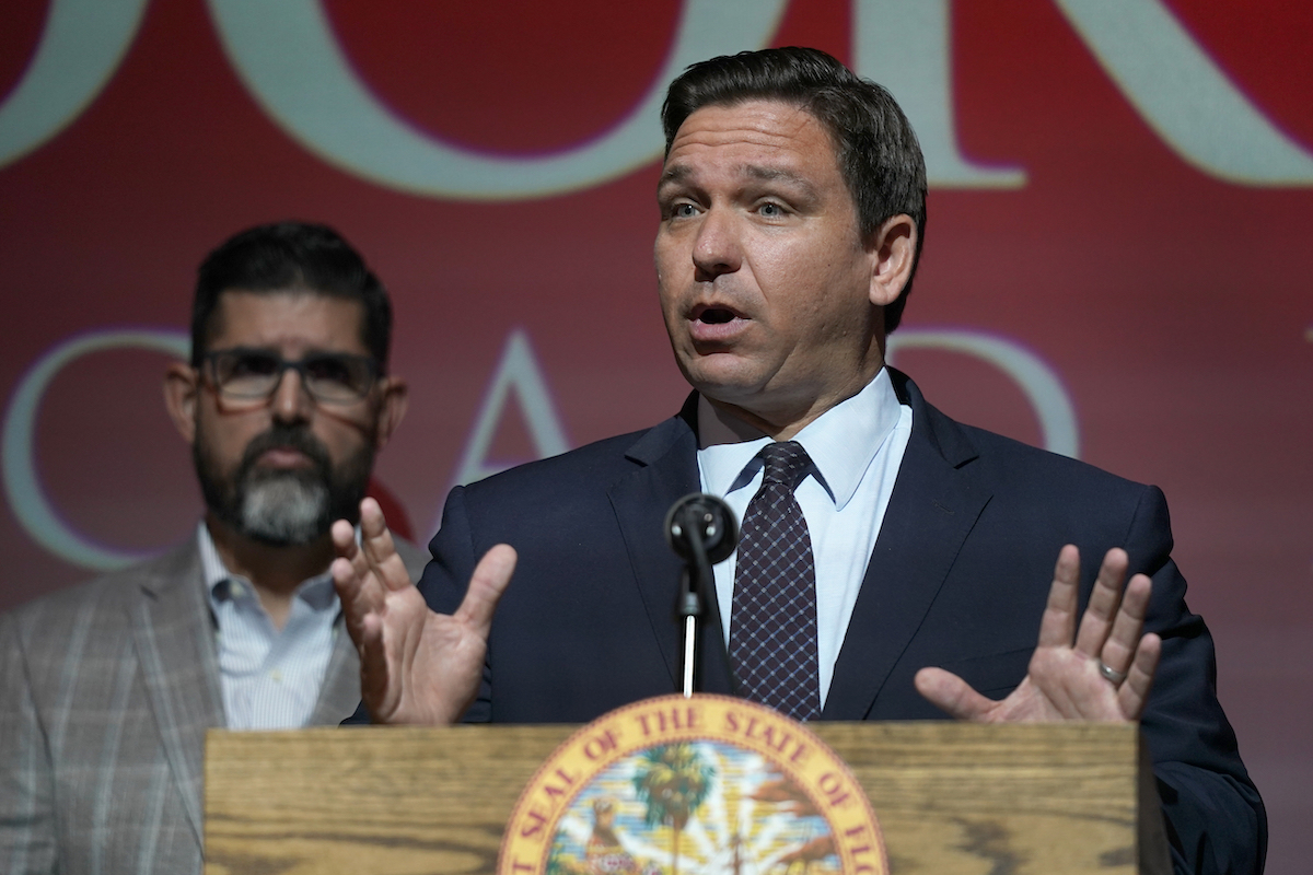 DeSantis at Doral Academy