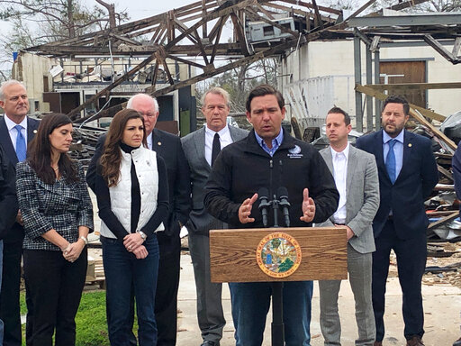 DeSantis announces more Hurricane Michael money 1-24-2019