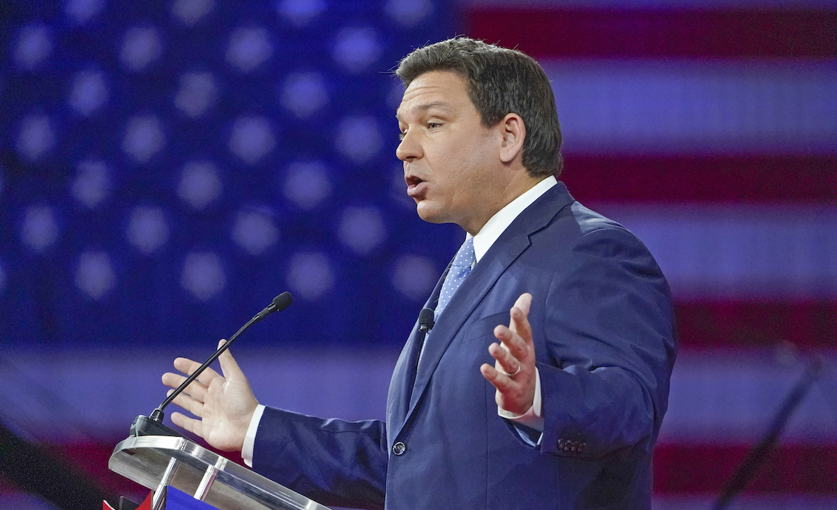 DeSantis at CPAC in Orlando 2-24-22