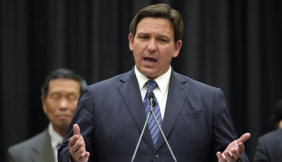 DeSantis in Miami press briefing, Sept. 22, 2022
