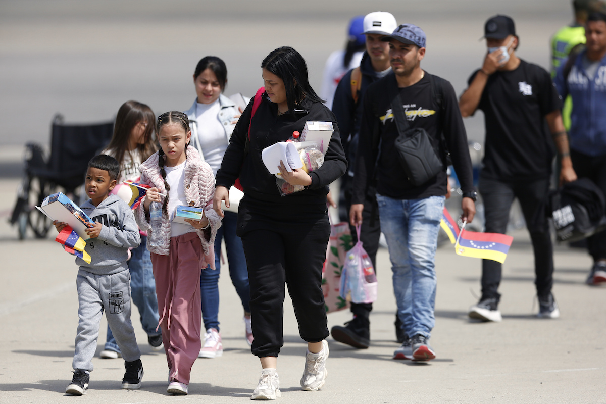 deported Venezuelans in Venezuela 2-24-25