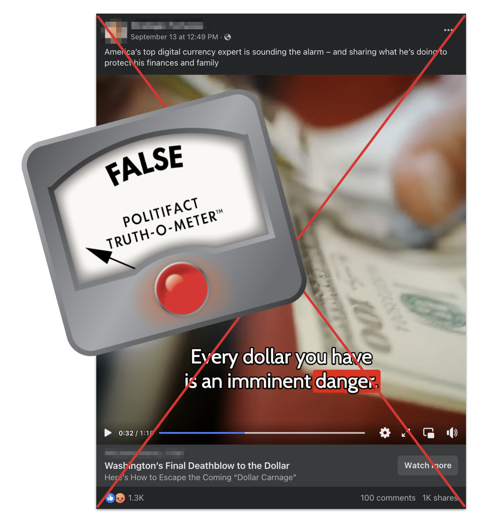 Digital dollar claim edited screenshot