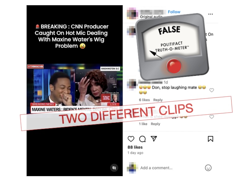 Don Lemon Maxine Waters laughing