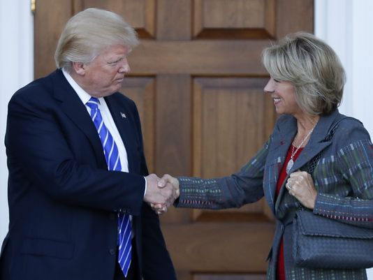 Donald Trump Betsy DeVos
