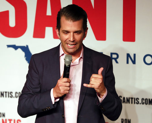 Donald Trump Jr in Orlando July 2018